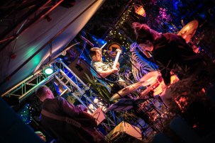 Ethereal Kinks at Cafe Bar Mokka in Switzerland feat. Philipp Moll, Lada Obradovic and Florian Favre. Picture by David Tixier